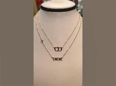 kalung dior emas|perhiasan dior.